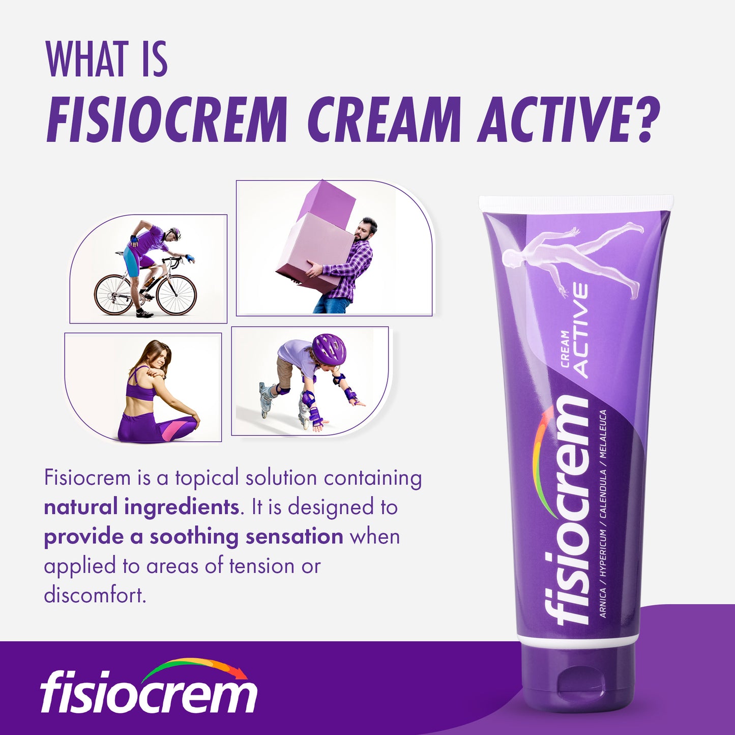 Fisiocrem Cream Active - 60 ml (Triple Pack)
